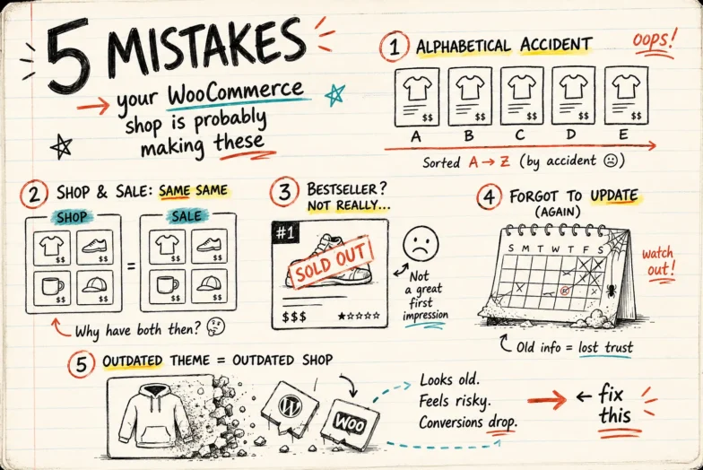 5 WooCommerce Sorting Mistakes That Quietly Cost You Sales